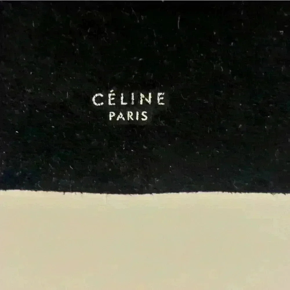 Céline Oversized Sunglasses – Caramel Square Frames – Authentic Designer Vintage - Picture 2 of 7